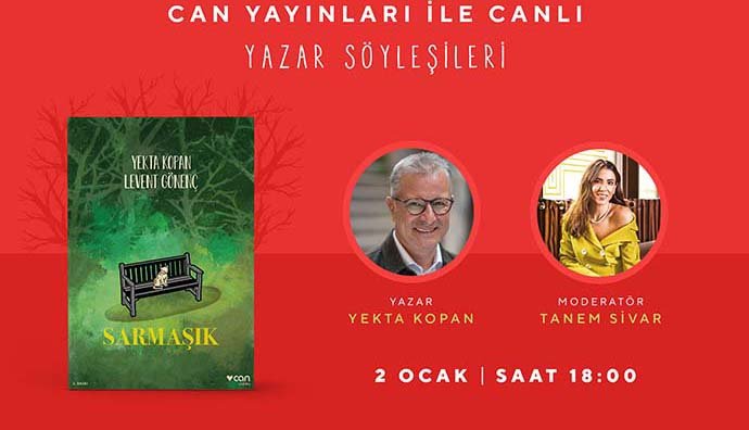 Yekta Kopan canlı yayında okurlarıyla buluşacak