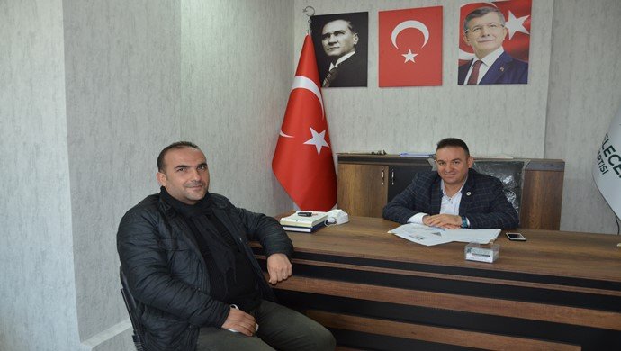 Nizip Spor Kulübü Başkanı Hüseyin YILMAZ, Mehmet Danaoğlu `nu Ziyaret Etti