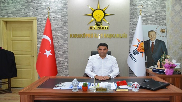 Ak Parti Karaköprü İlçe Başkanı Sait Ağan Ve Yönetim Kurulu 15 Temmuz 5.Yıl Dönümünden Dolayı Basın Açıklaması Yaptı