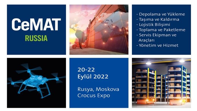 CeMAT Russia Fuarı 20-22 Eylül 2022’de