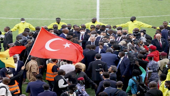 Cumhurbaşkanı Erdoğan, Senegal Stadyumu’nun açılış törenine katıldı