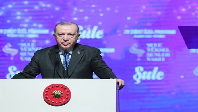 Cumhurbaşkanı Erdoğan, Şule Yüksel Şenler Vakfı tanıtım programına katıldı