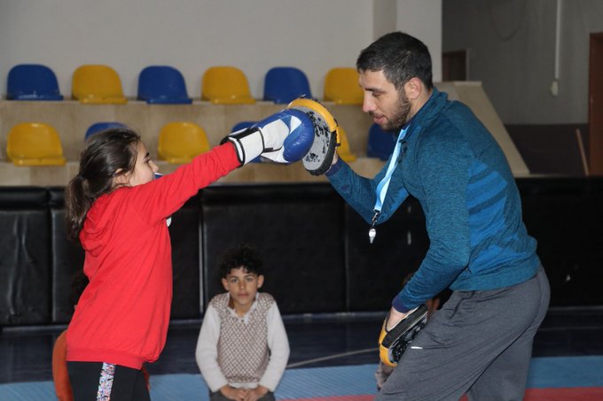 KARAKÖPRÜ’DE YENİ SPORCULAR YETİŞİYOR