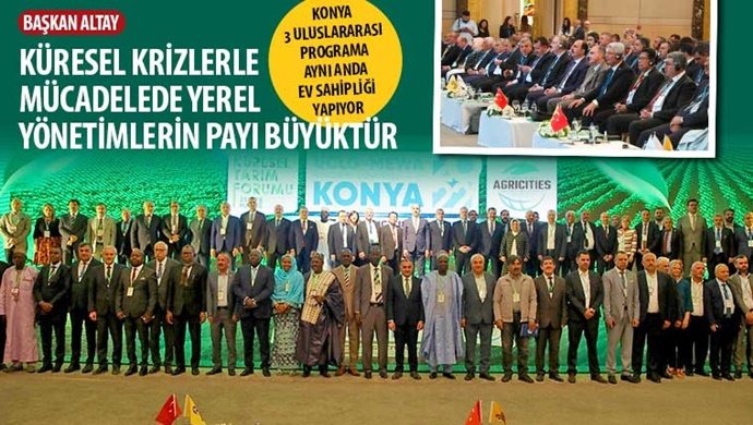 Konya 3 Uluslararası Programa Aynı Anda Ev Sahipliği Yapıyor