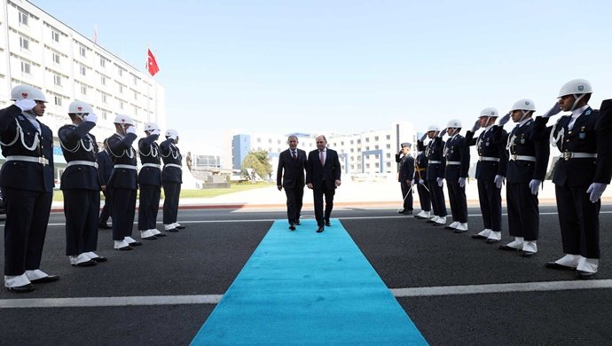 Millî Savunma Bakanı Hulusi Akar, İngiltere Savunma Bakanı Ben Wallace ile Görüştü