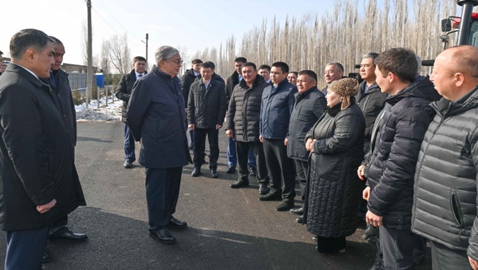 Президент посетил сельскохозяйственный производственный кооператив «Костобе-2019»