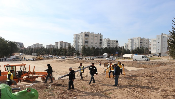 ŞANLIURFA BÜYÜKŞEHİR ADIYAMAN’DA YARALARI SARMAYA DEVAM EDİYOR