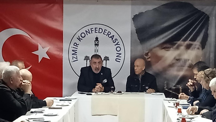 İZMİR KONFEDERASYONU GENEL BAŞKANI FERHAN ADEMHAN İZKON GÖREV DAĞILIMINI AÇIKLADI