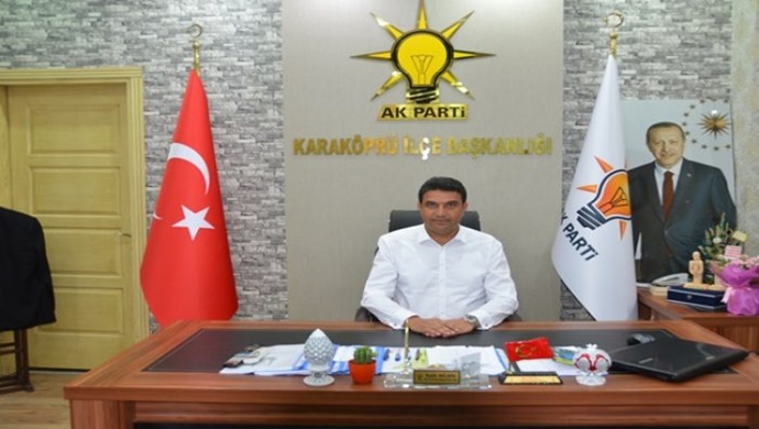 AK PARTİ KARAKÖPRÜ İLÇE BAŞKANI SAİT AĞAN `DAN 11 NİSAN MESAJI