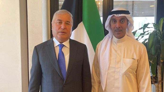 Meeting with Assistant Foreign Minister of Kuwait