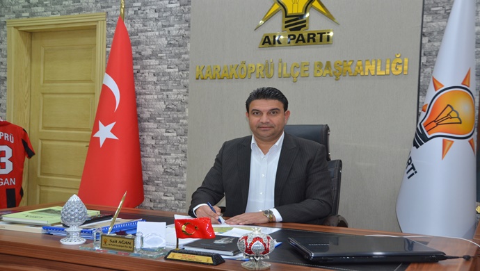 AK PARTİ KARAKÖPRÜ İLÇE BAŞKANI SAİT AĞAN `DAN KADİR GECESİ MESAJI