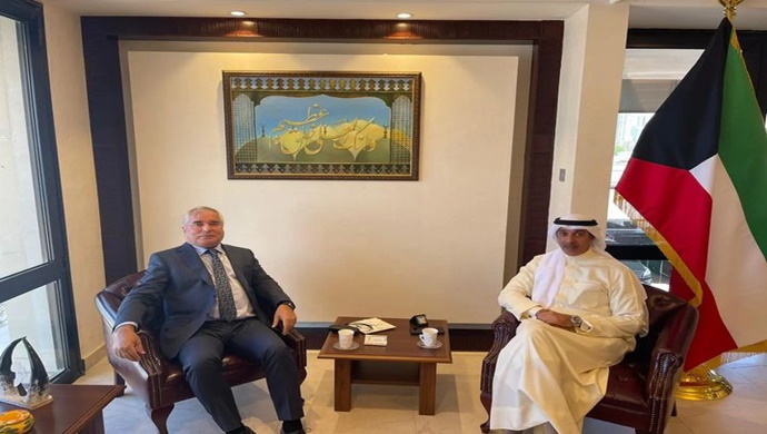 Meeting with Deputy Minister of Foreign Affairs of Kuwait