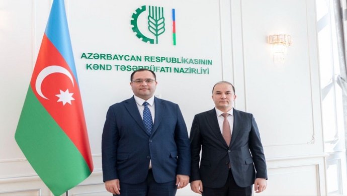 Meeting of the Ambassador with the Minister of Agriculture of Azerbaijan