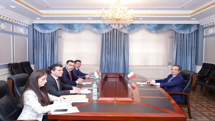 Meeting of the Deputy Minister with the Ambassador of Italy