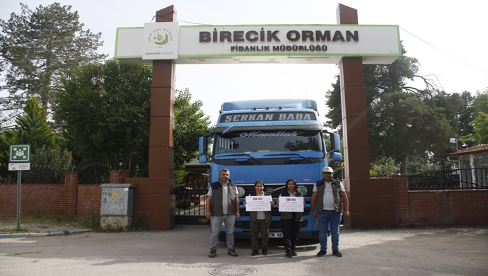 BİRECİK ORMAN FİDANLIĞINDAN GELECEĞE NEFES OLACAK FİDANLAR CAN AZERBAYCAN`A GÖNDERİLDİ