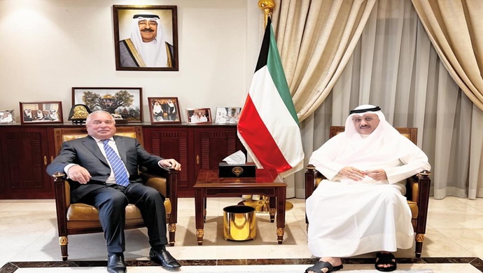 Meeting with Deputy Foreign Minister of Kuwait